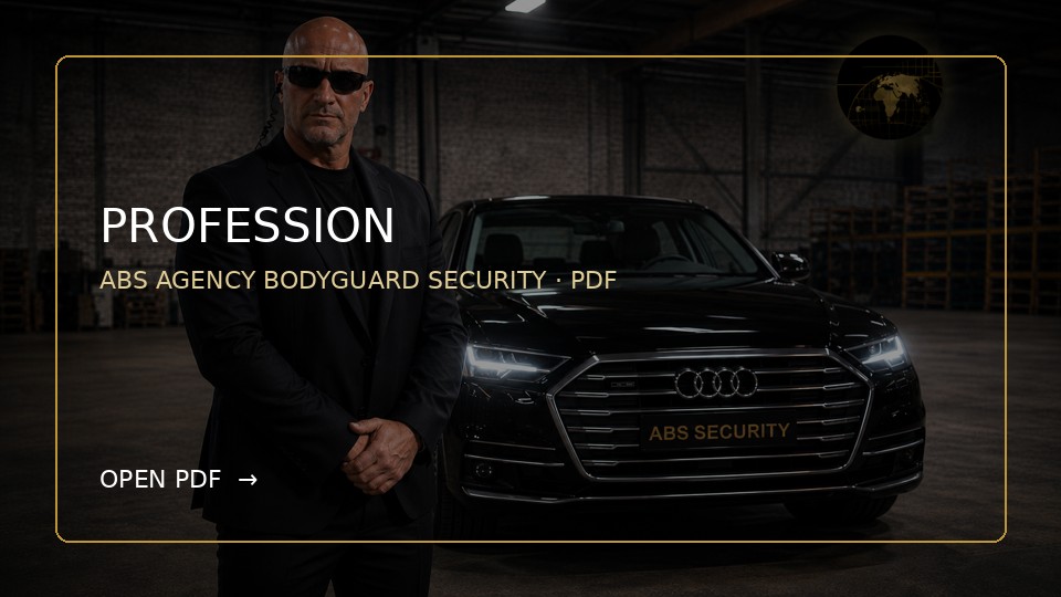 PROFESSION – ABS Agency Bodyguard Security